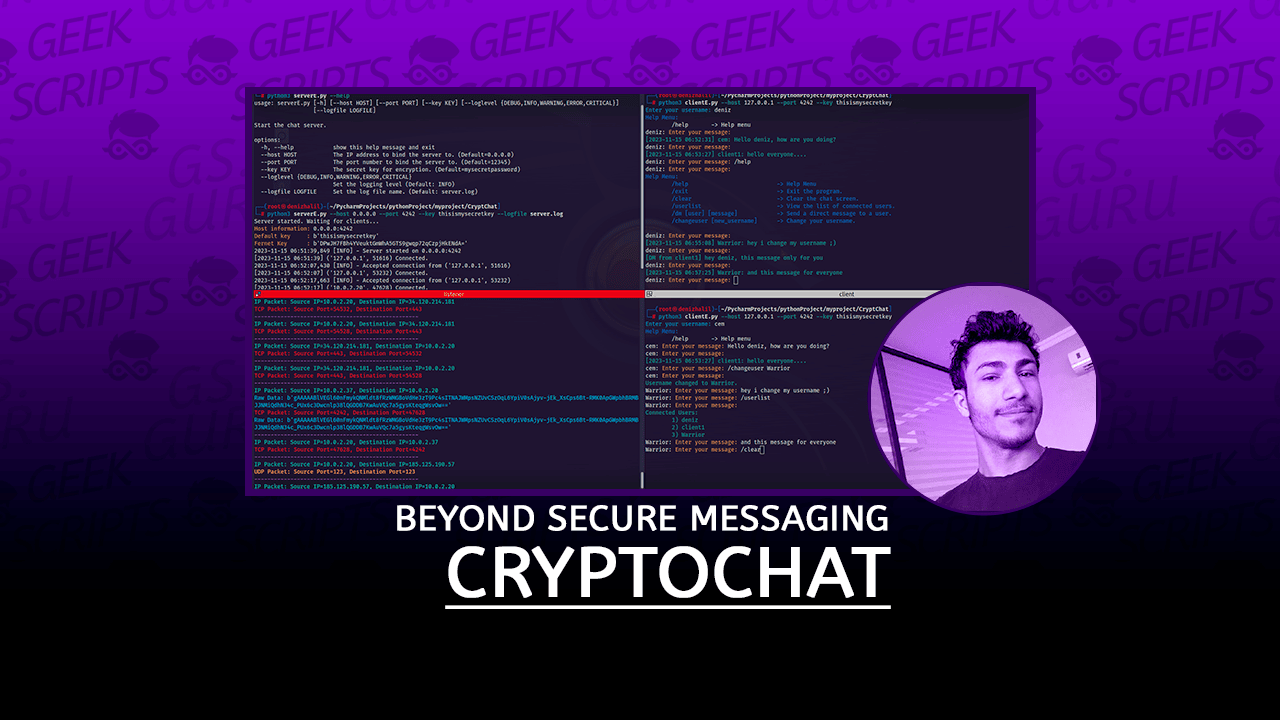 CryptoChat Beyond Secure Messaging Open Source