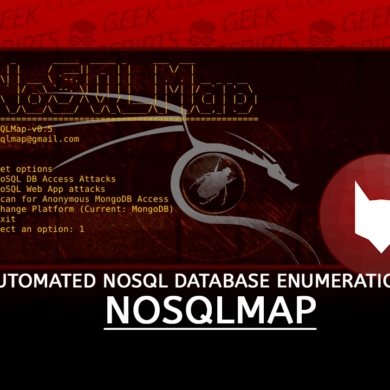 NoSQLMap Automated NoSQL Database Enumeration