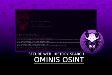 Ominis OSINT Secure Web-Search